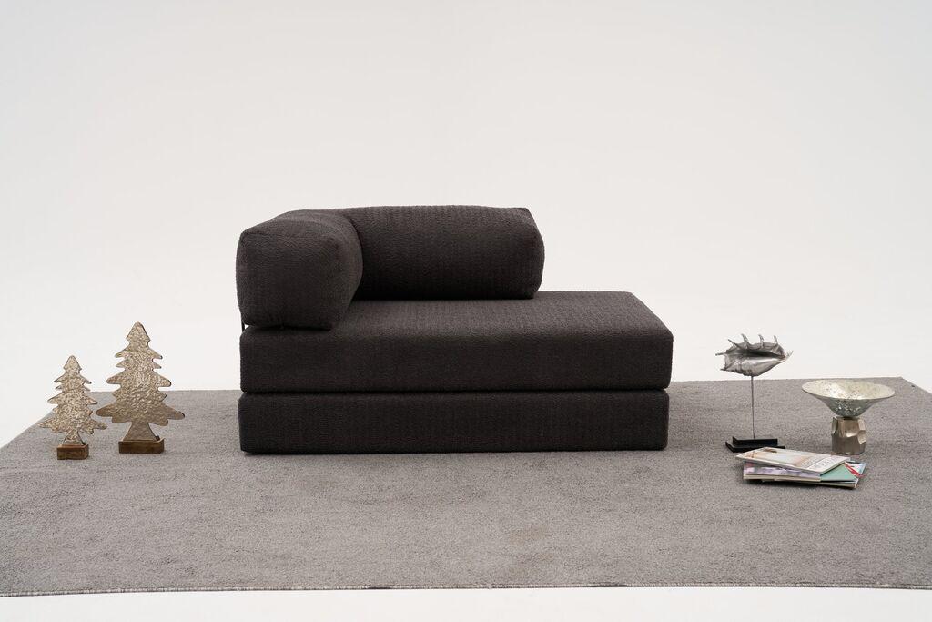 Atelier del Sofa Dvosed Comfort, 140 x 75 x 95 cm, Antracit