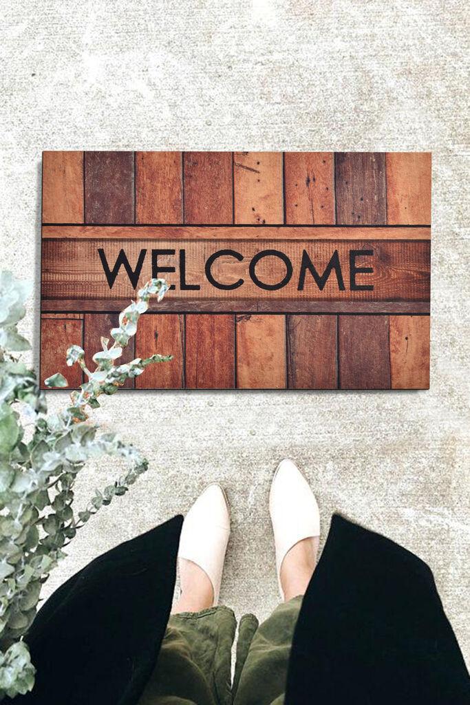 Conceptum Hypnose Otirač Hard Wood, 40x60 cm, Šareni