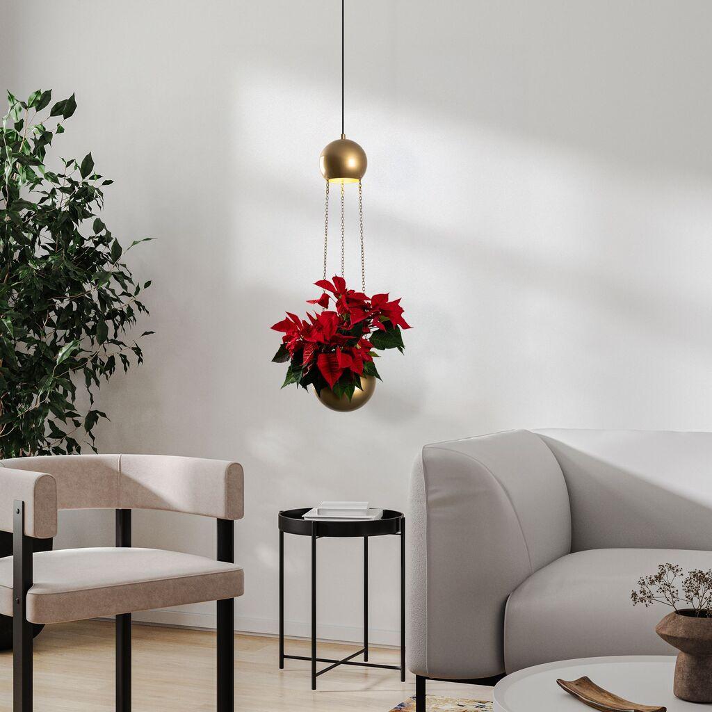 Opviq Luster Verde-15422, 20x20x148cm, IP20, Zlatne boje