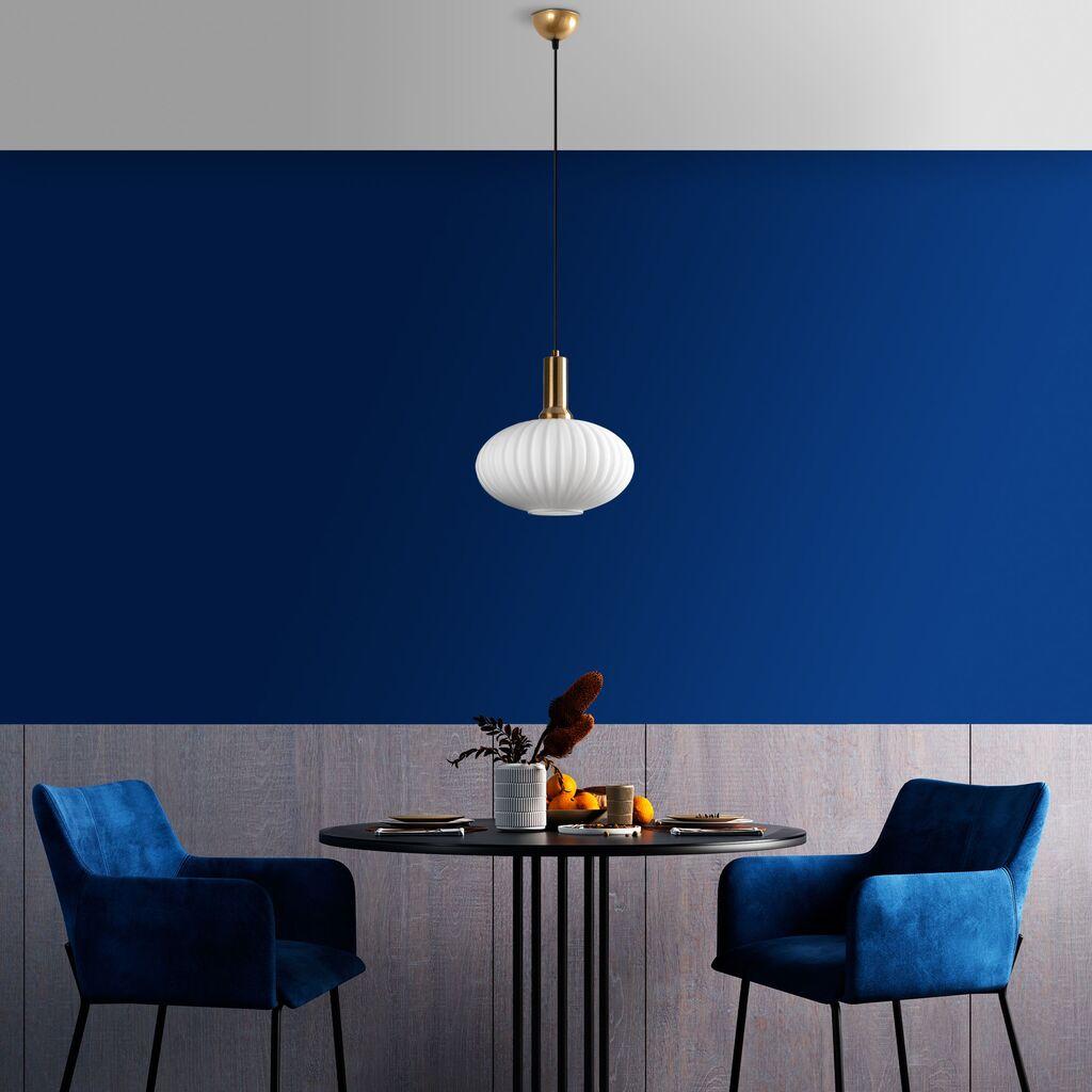 Opviq Luster Asker-15181, 30x30x118cm, IP20, Belo-zlatne boje