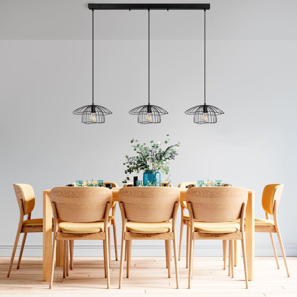 Opviq Luster Mantar-6500-S-2, 155x35x110cm, IP20, Crni