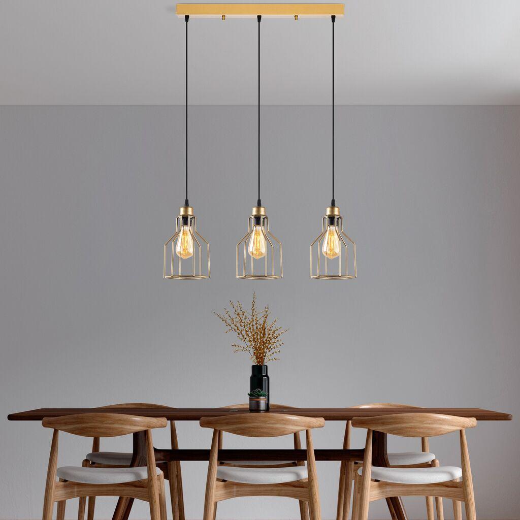 Opviq Luster Kofi-N-1094-1, 67x17x141cm, IP20, Zlatno-crne boje