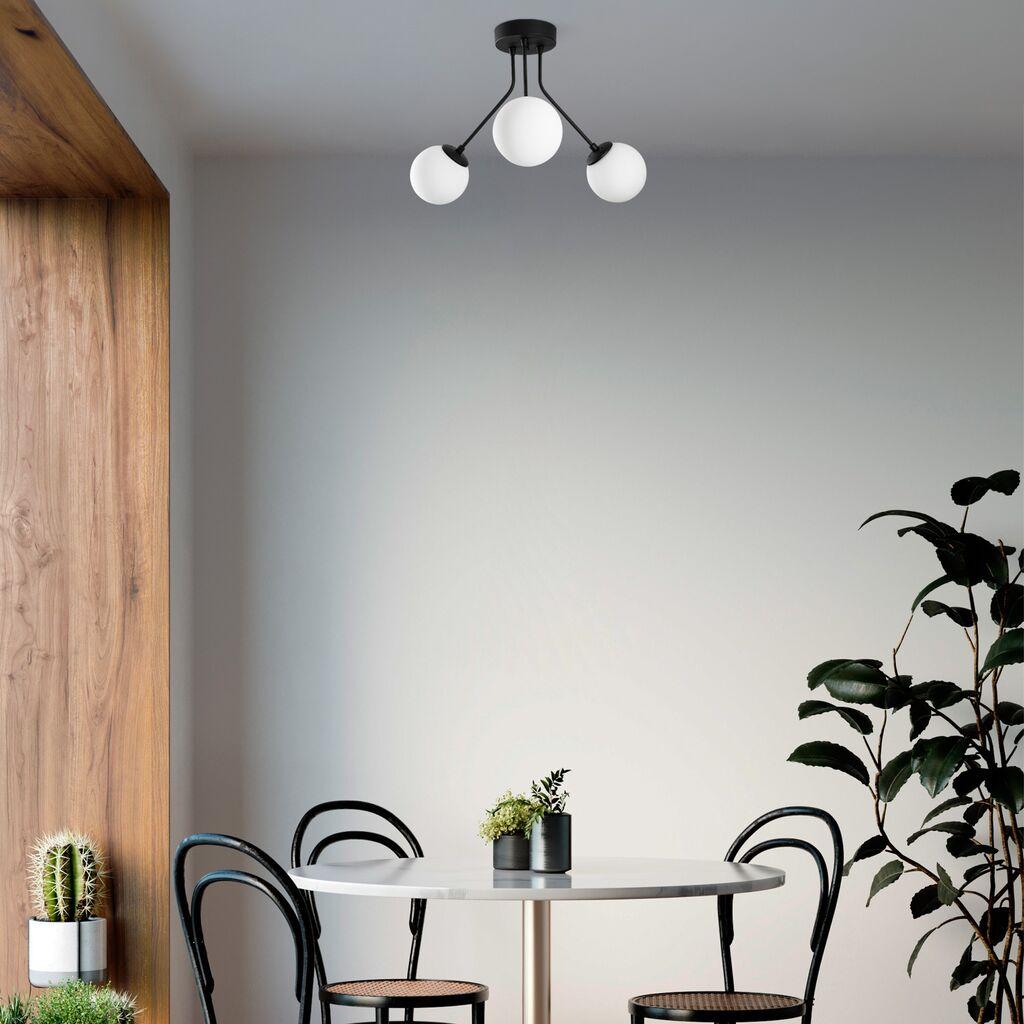 Opviq Luster Orion-13955, 56cm, IP20, Belo-crni