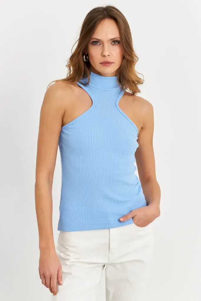 Cool & Sexy Ženska bluza Ey1454, Plava
