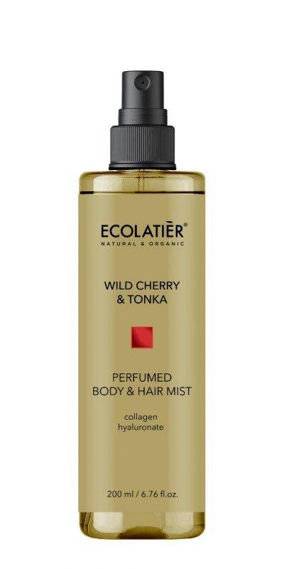 Ecolatier Body mist Wild Cherry&Tonka, 200 ml