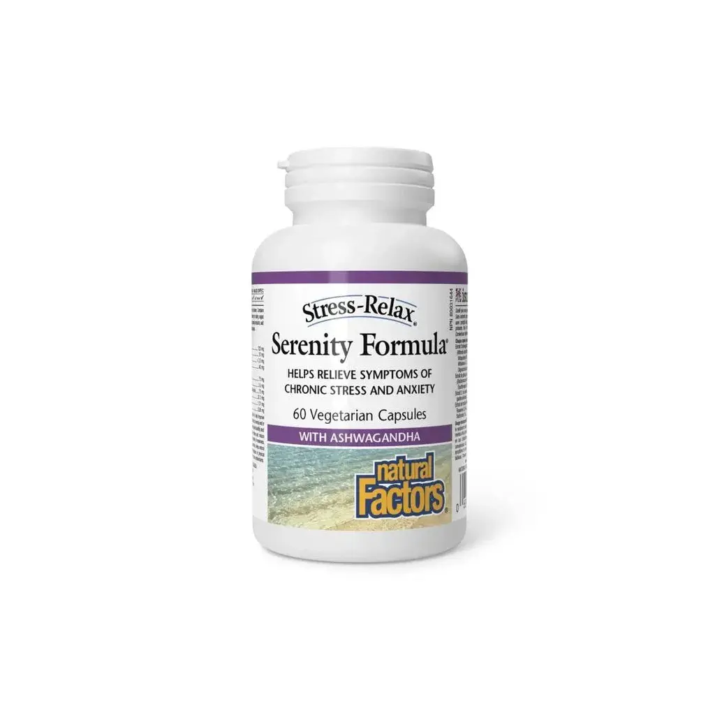 Natural Factors Stress-Relax Serenity Formula, 60 kapsula
