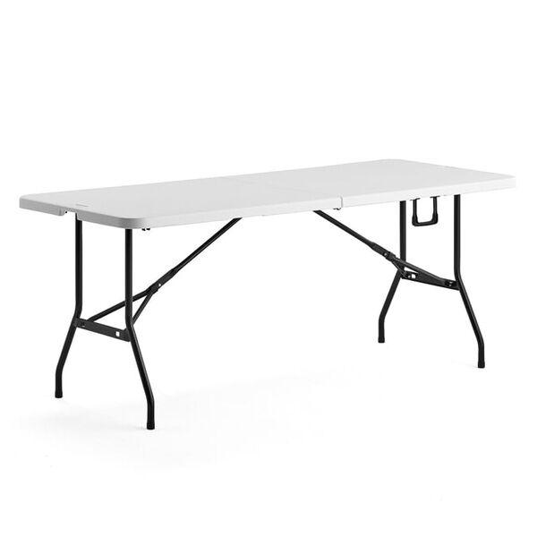 Sto na rasklapanje KJC2061, 180x70x74cm, Beli