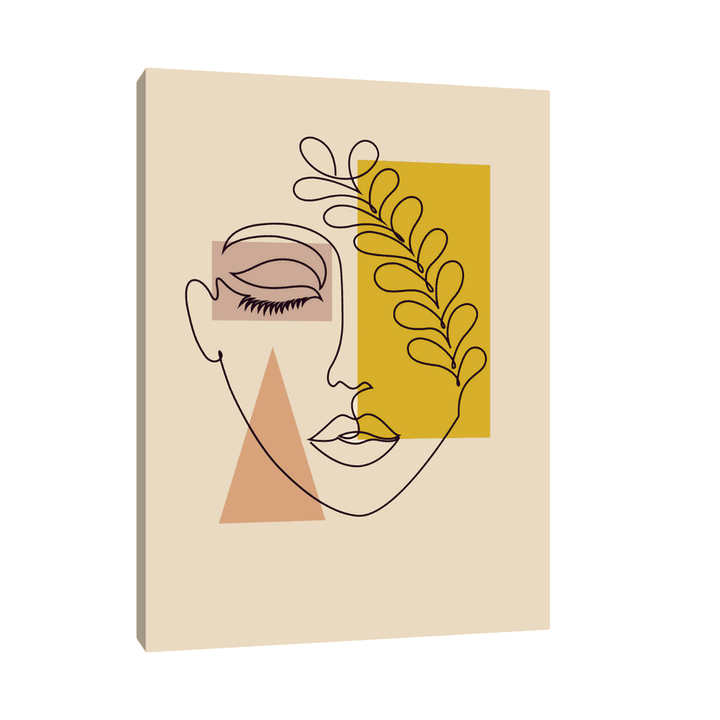 Canvas Slika na platnu Skriveni lik, Bez rama, 30 x 40 cm