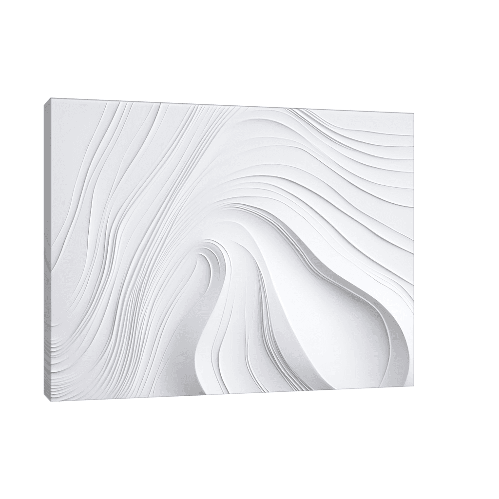 Canvas Slika na platnu Waves II, Bez rama, 120 x 90 cm