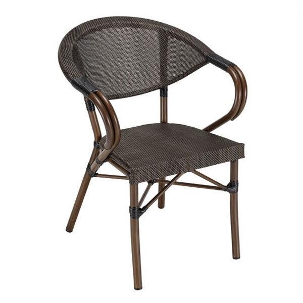 Baštenska stolica Lazarus KJF011B, 58x55x80cm, Braon