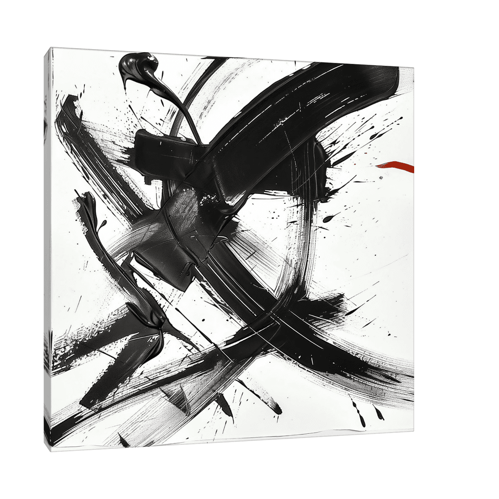 Canvas Slika na platnu Mimika, Bez rama, 80 x 80 cm