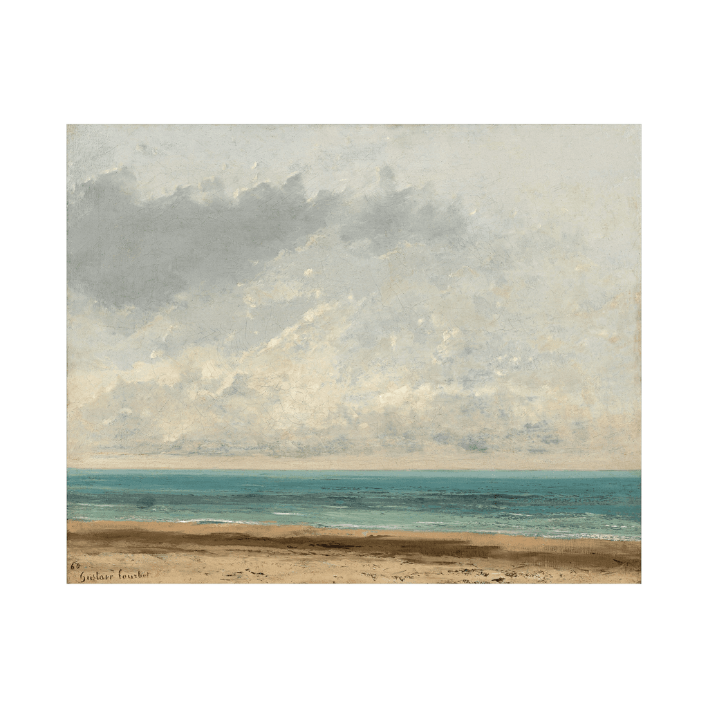 Canvas Slika na platnu Calm Sea, Gustave Courbet, 75x60cm