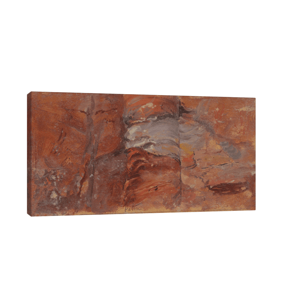 Canvas Slika na platnu Study of Rocks, Frederic Edwin Church, Bez rama, 120x60cm