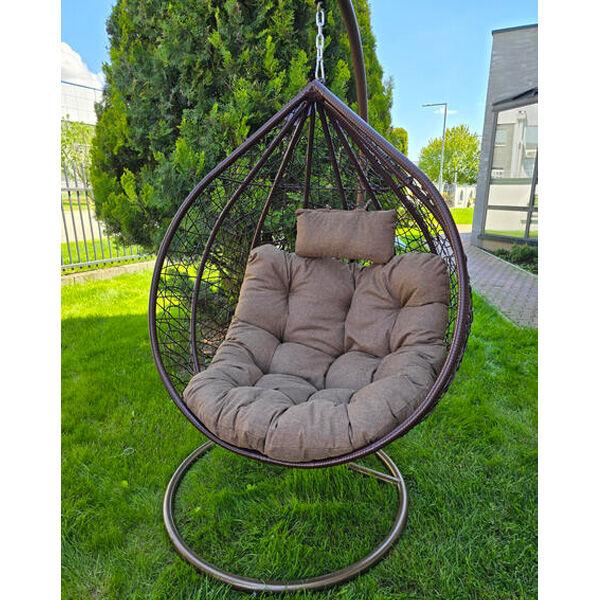 Baštenska ljuljaška jaje F031BR, Braon