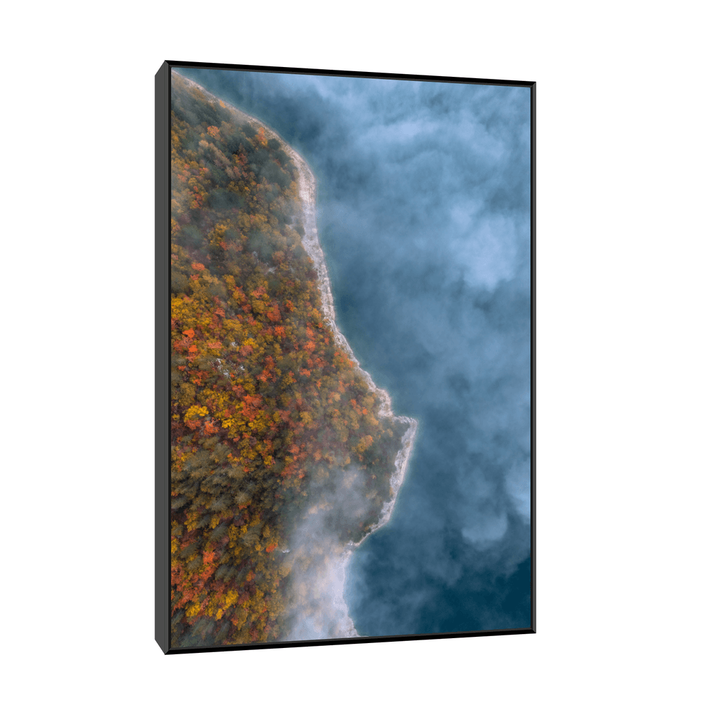 Canvas Slika na platnu Iznad i dalje 100x150cm, Sa ramom, Crni