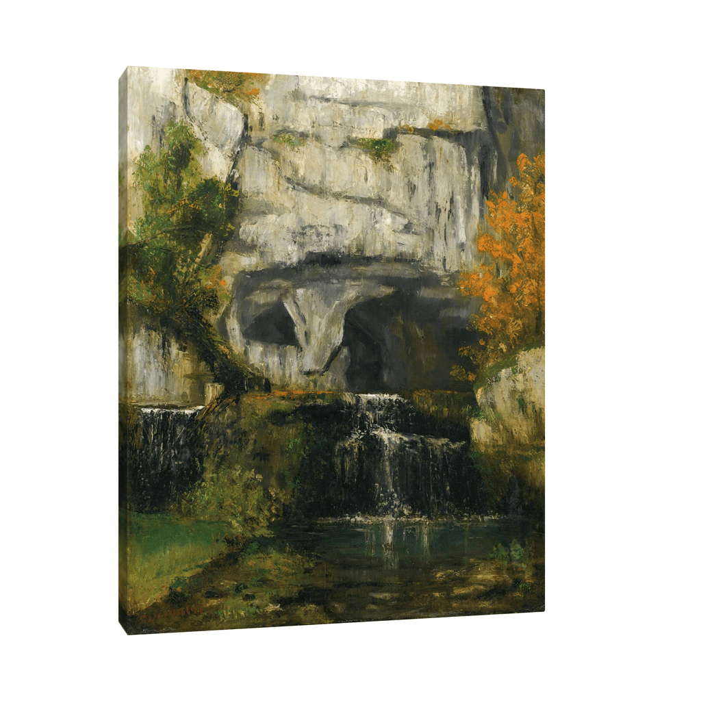 Canvas Slika na platnu La Source Du Lison, Gustave Courbet, Bez rama, 40x50cm