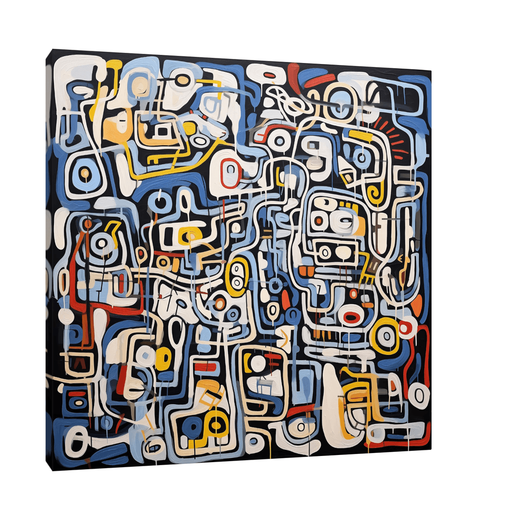 Canvas Slika na platnu Imaginacija, Bez rama, 100 x 100 cm