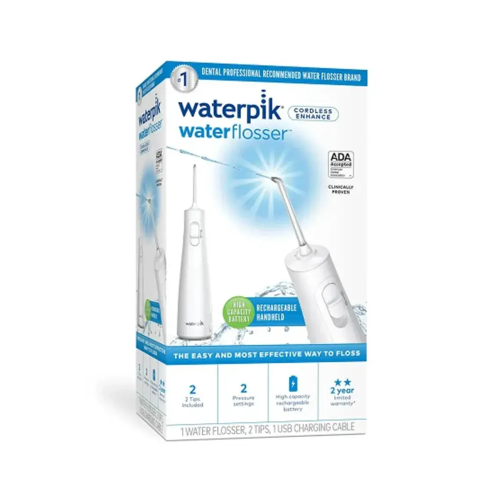 Waterpik Oralni tuš Cordless Enhance WF21, Beli