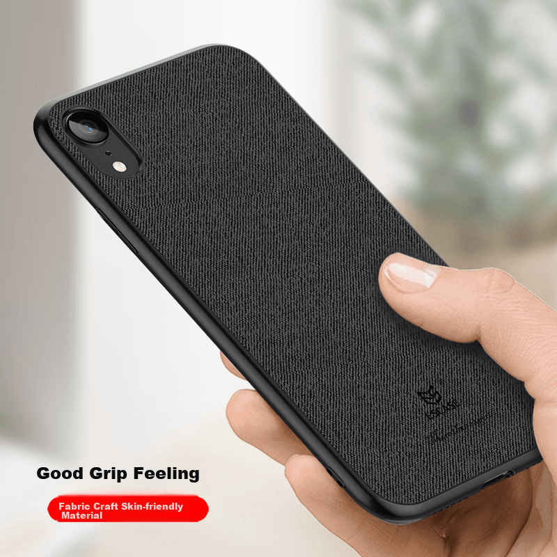 Escase Maska za mobilni telefon iPhone XR, Crna