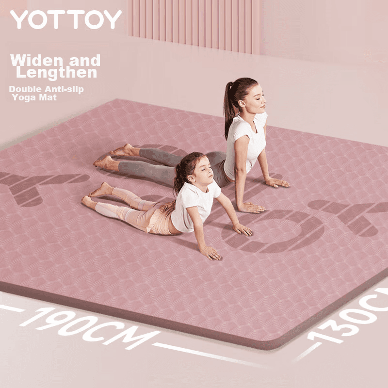 Yottoy Podloga za trening, 190x130cm, Roze