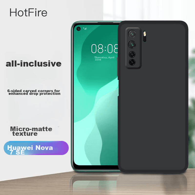 HotFire Maska za mobilni telefon Huawei Nova 7 SE / Huawei Nova 7 SE 5G, Crna