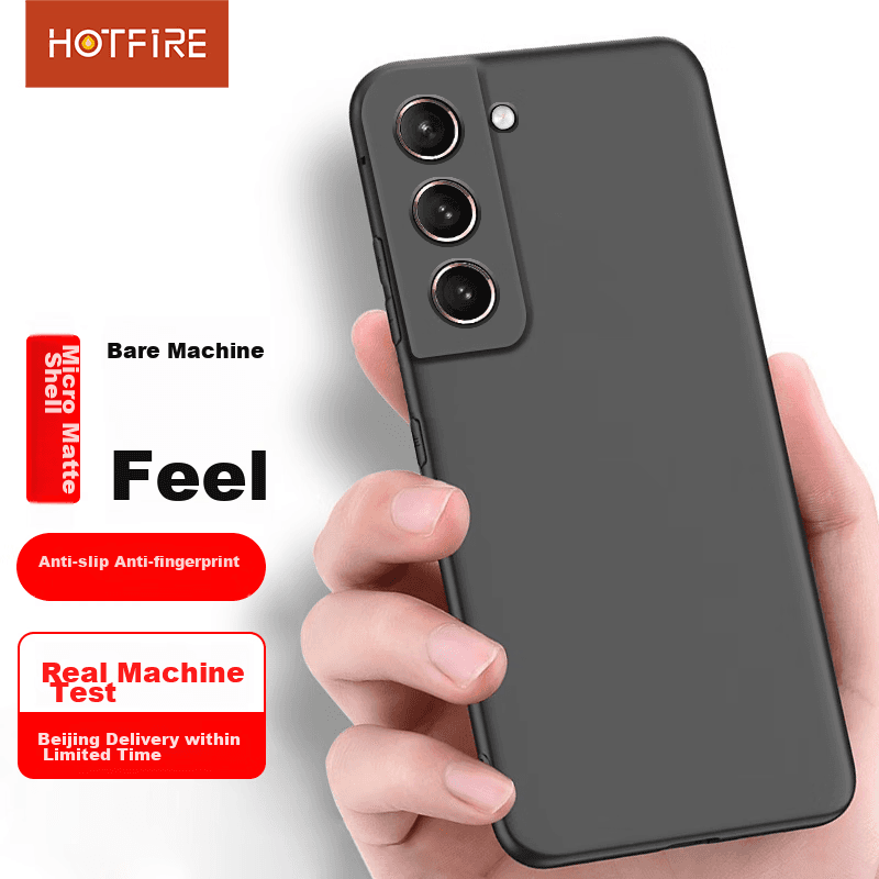 HotFire Maska za mobilni telefon Samsung Galaxy S21, Crna