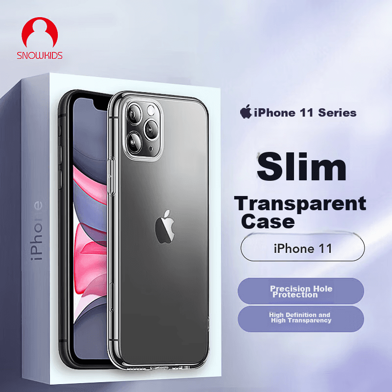 Snowkids Maska za mobilni telefon iPhone 11, Providna
