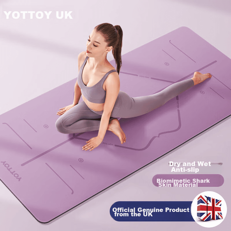 Yottoy Prostirka za jogu, 183x68cm, Ljubičasta