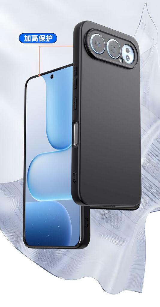 Smorss Maska za mobilni telefon Honor 500 Pro, Crna