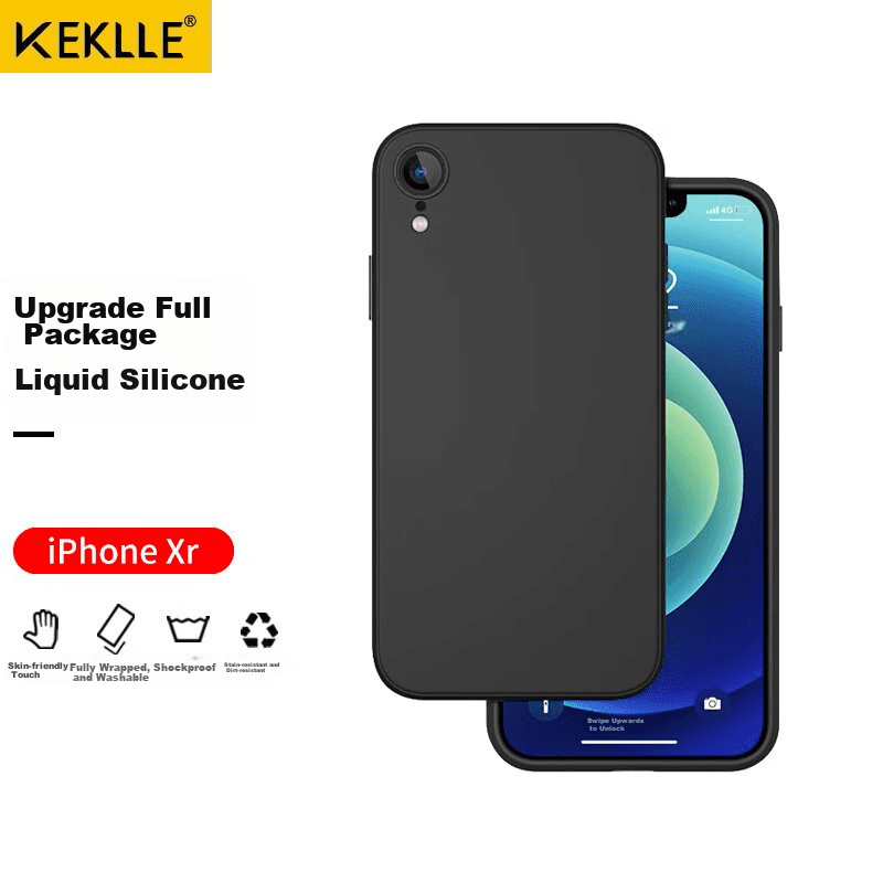 Keklle Maska za mobilni telefon iPhone XR, Crna
