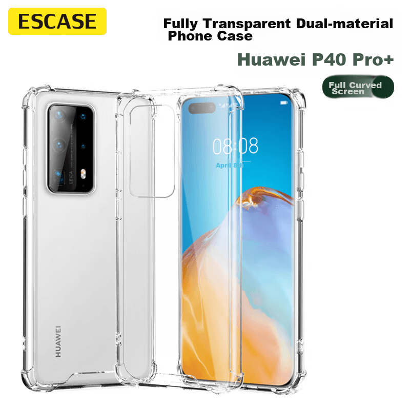 Escase Maska za mobilni telefon Huawei P40 Pro+, Providna