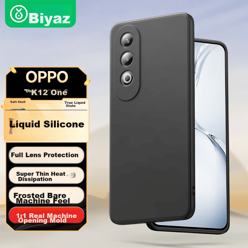 Biaze Maska za mobilni telefon OPPO K12, Crna