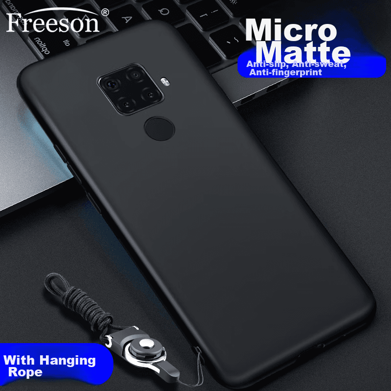 Freeson Maska za mobilni telefon Huawei Nova 5Z / Huawei Nova 5i Pro, Crna