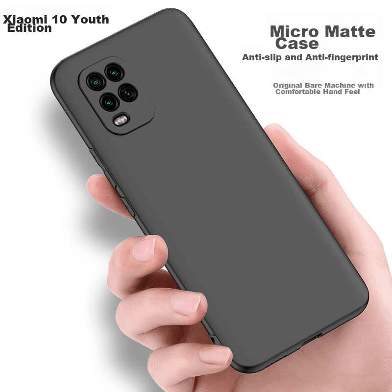 HotFire Maska za mobilni telefon Xiaomi 10 Youth Edition, Crna