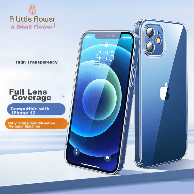 ALittleFlower Maska za mobilni telefon iPhone 12, Providna