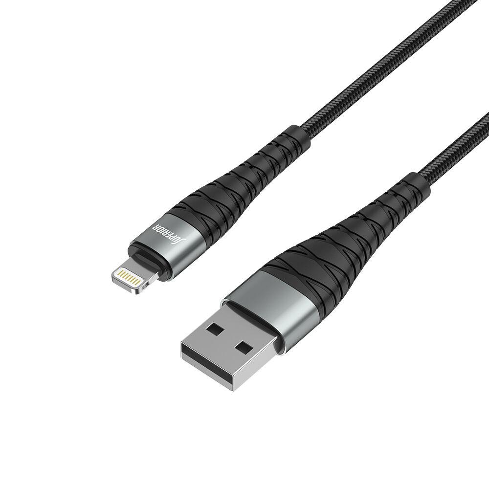 Superior USB data kabl CO-BX32, Lightning, 5A, Crni