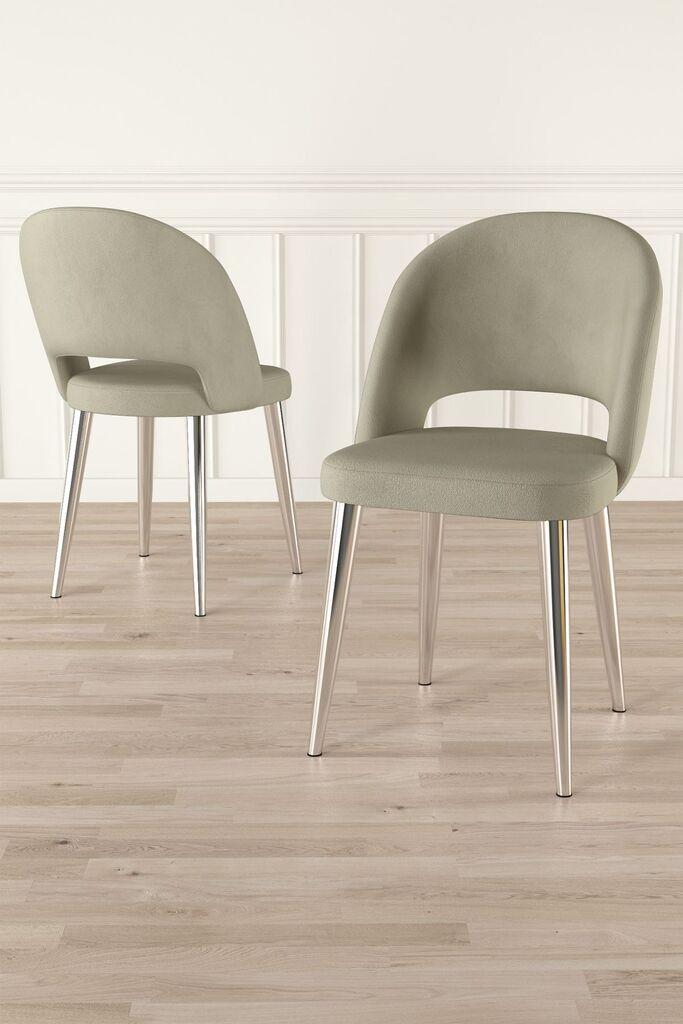 Hanah Home Set stolica Pane, 85x59x98 cm, 4 komada, Krem