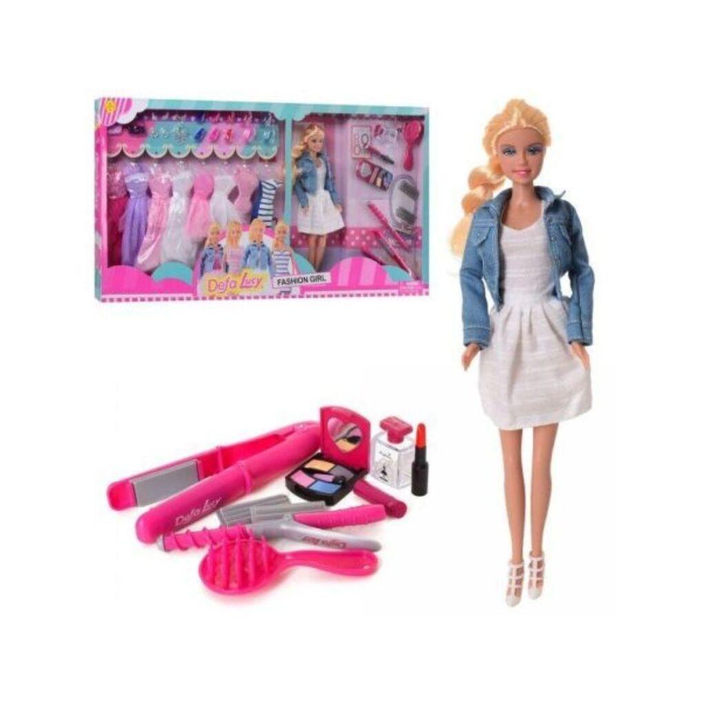 Defa Lucy Lutka set sa odećom i šminkom, Rozi