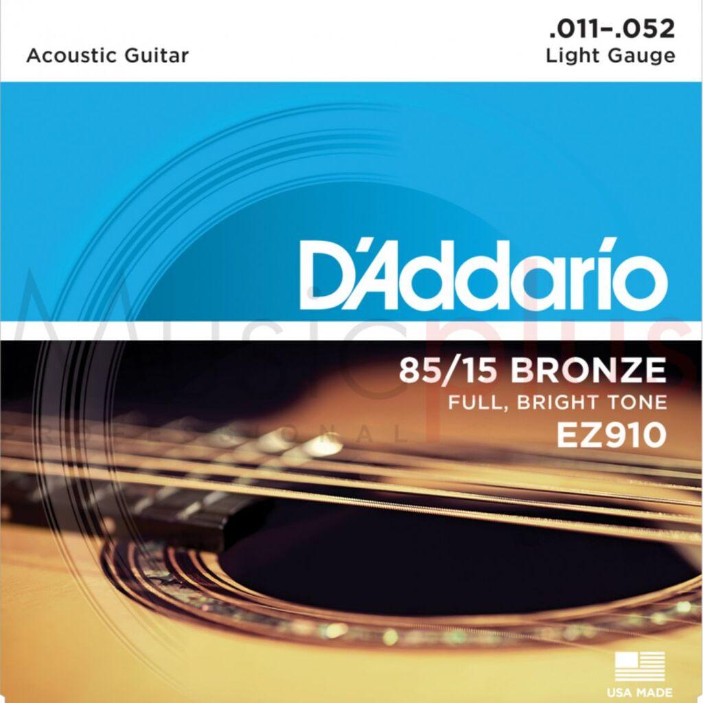 D'Addario Žice za akustičnu gitaru EZ910, 6 žica