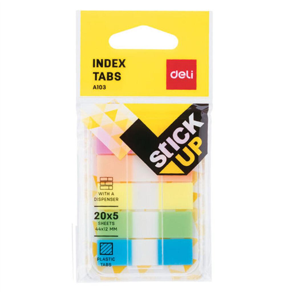 Deli Set stikera za obeležavanje, 5 komada, Šareni