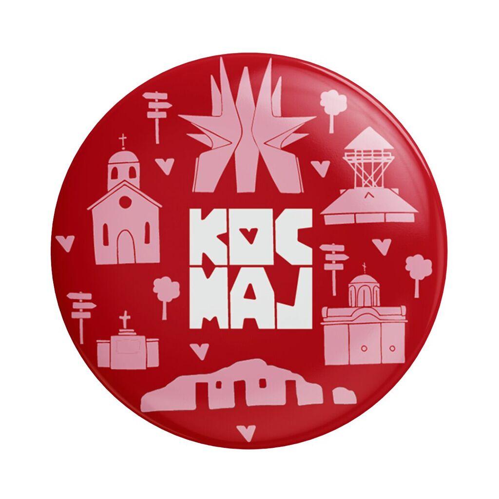 Vida suveniri Magnet Kosmaj miks, Crveni