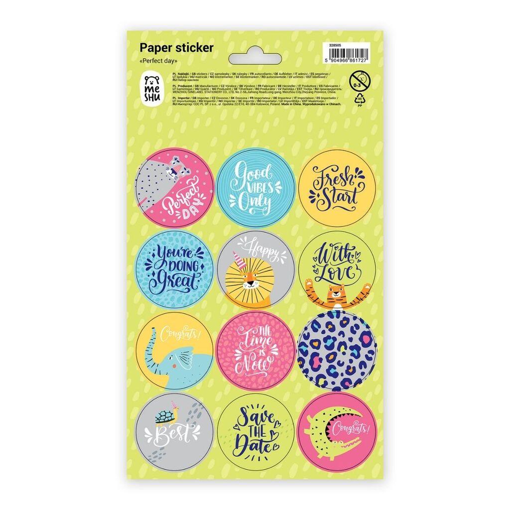 Meshu Stikeri Perfect Day, 12 komada