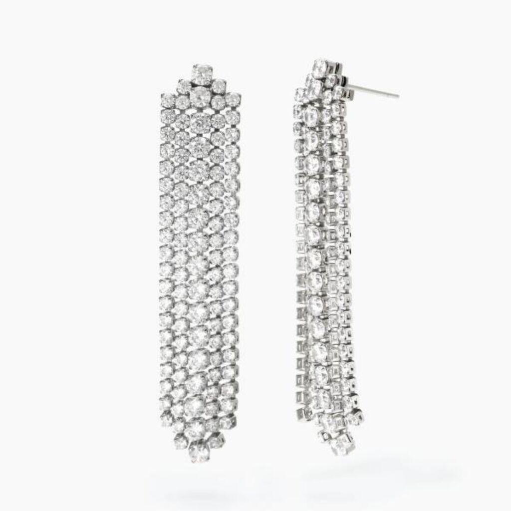 2Jewels Minđuše Couture, Srebrne boje