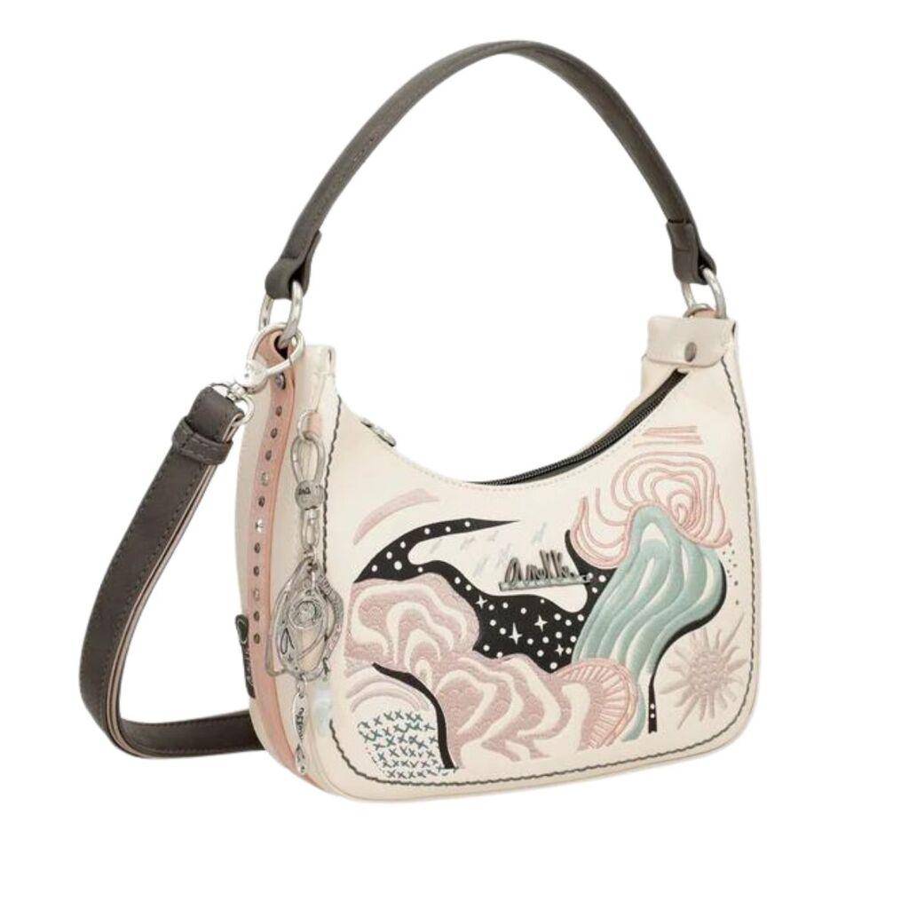 Anekke Ženska torba Psicodelic hobo, Šarena
