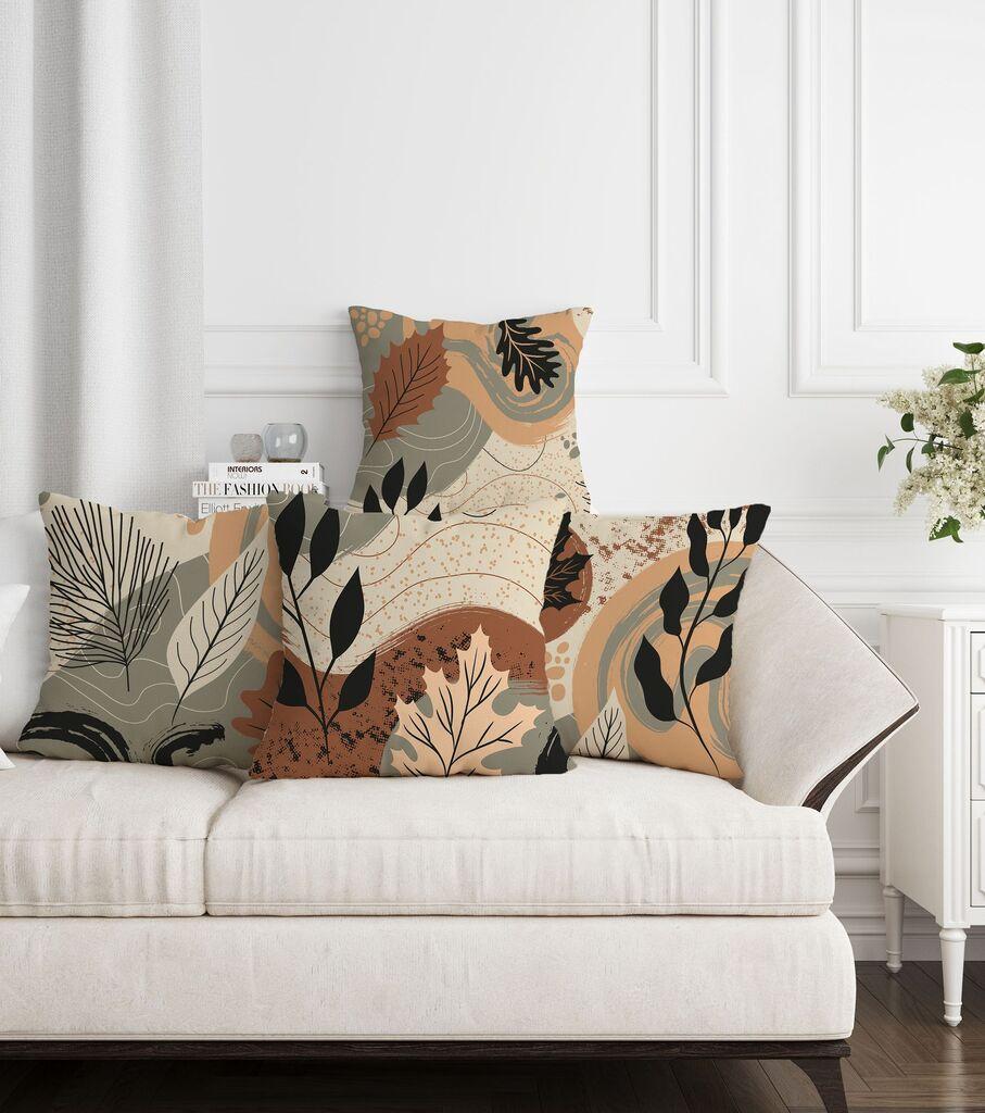 Aberto Design Set dekorativnih jastučnica ASR-plw4-19, 43 x 43 cm, 4 komada, Višebojne