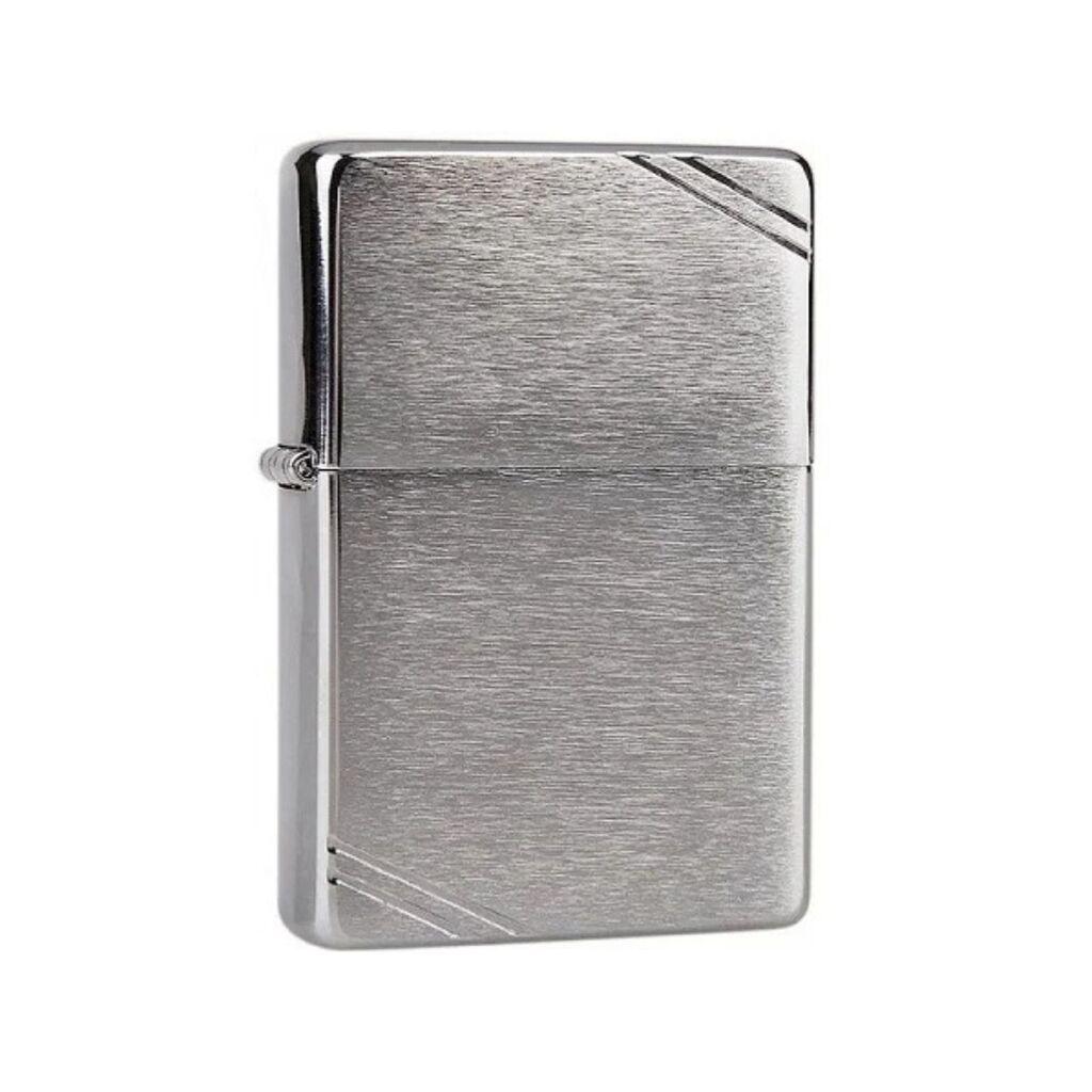 Zippo Upaljač Vintage Brush, Hrom