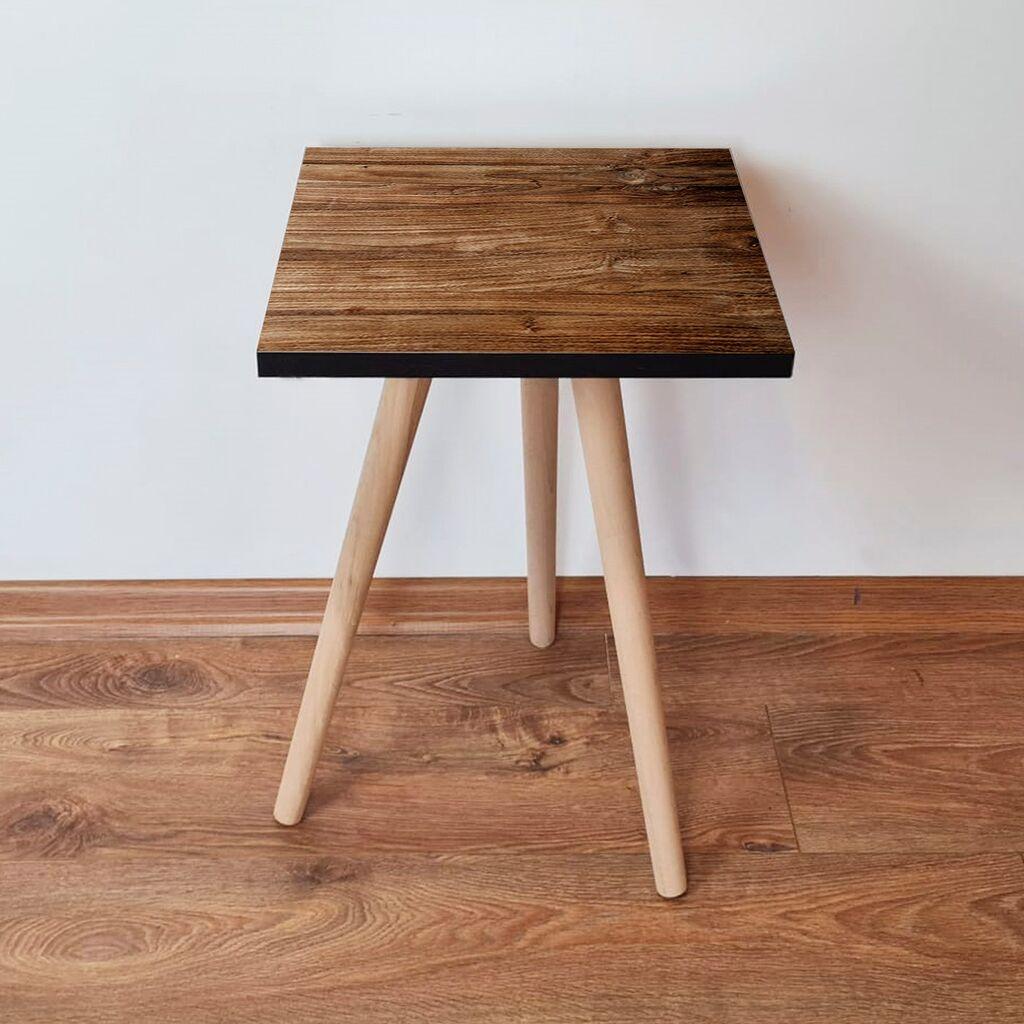 Hanah Home Klub sto Shp123, 35x42x35 cm, Braon