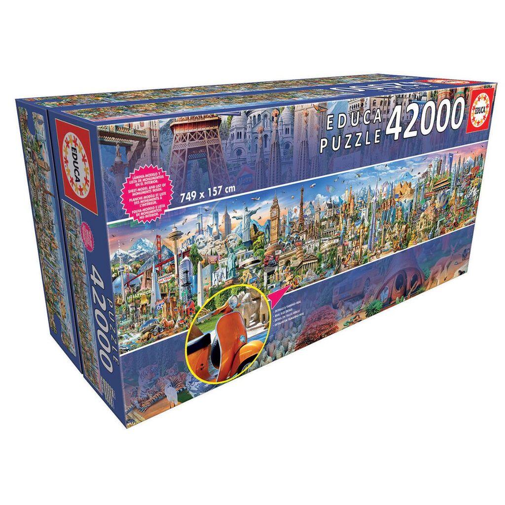 Puzzle Around the World, 42000 delova