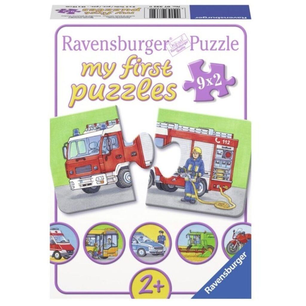Ravensburger Puzzle Moje prve puzle 9u1, Zanimanja