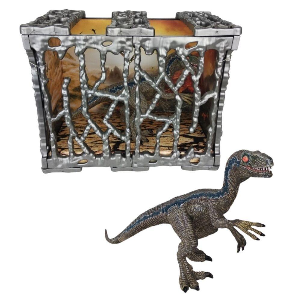 Igračka Dinosaurus u kavezu, Braon